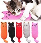 5-Pack Catnip Cartoon Mice Chew Toys for Cats
