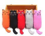 5-Pack Catnip Cartoon Mice Chew Toys for Cats