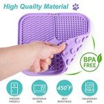 LUKITO Lick Mat Set for Pet Relaxation