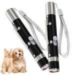 Interactive Cat Toy Light with 7 Patterns - 2 Pack