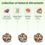 3-Pack Catnip Toys for Happy Indoor Cats