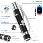 Interactive Cat Toy Light with 7 Patterns - 2 Pack