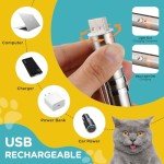 USB Rechargeable Cat Toy Pointer with Lights