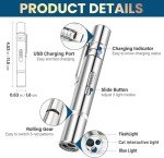 Interactive USB Rechargeable Cat Toy Pointer