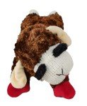 Small Brown Lamb Chop Squeaker Dog Toy