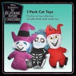 Disney Tim Burton Halloween Catnip Toy Set - 3PK