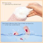 Soft U-Shaped Cat Cuddler Pillow - Pink Heart