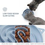 Interactive Silicone Slow Feeder Bowl for Pets