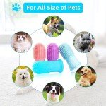 4-Pack Dog Toothbrush Set for Pet Dental Care
