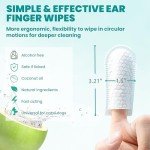 Ear Cleaner Wipes for Dogs and Cats - 60 Count