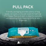 Natural Pet Wipes for Dogs and Cats - 40 Count