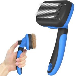 Pet Self-Cleaning Brush for Shedding Dogs & Cats