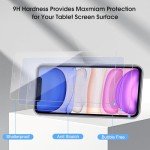 Qularlans 3 Pack Screen Protector for iPhone 11/XR 6.1 Inch, 9H Hardness Shock Resistant Tempered Glass HD Ultra Clear
