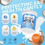 Large Pet Ear Wipes - Coconut Scent, 50 Count