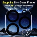 Ferilinso [6 Pack] Camera Lens Protector for iPhone 14 Pro Max iPhone 15 Pro Max iPhone 14 Pro iPhone 15 Pro Accessories camera screen Cover 9H Glass Unbreakable Protection Case Friendly