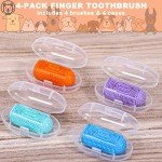 Dog Finger Toothbrush Kit - 4 Pack