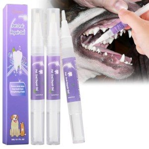 3-Pack Pet Oral Repair & Breath Freshener Gel