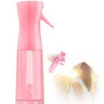 Pink Continuous Spray Bottle for Hair and Skincare
