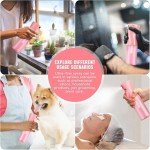 Pink Continuous Spray Bottle for Hair and Skincare