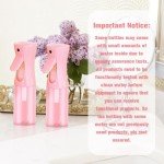 Pink Continuous Spray Bottle for Hair and Skincare