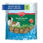 Apple Timothy Biscuits for Small Pets, 4 oz