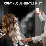 2 Pack Continuous Mist Spray Bottles - 6.8 OZ