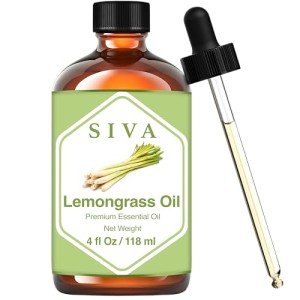 Lemongrass Essential Oil – 4 Fl Oz Dropper
