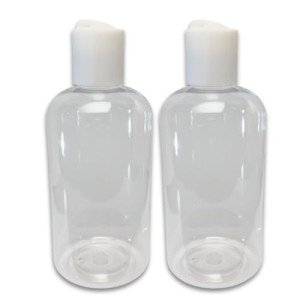 8 oz Plastic Squeeze Bottles - 2 Pack
