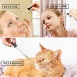 4 Pack of 1 mL Glass Eye Droppers