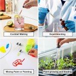 4 Pack of 1 mL Glass Eye Droppers