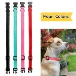 Reflective Nylon Dog Collar and Leash Set