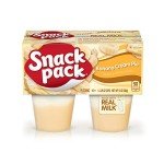 Banana Cream Pie Pudding Cups - 4 Pack