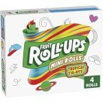 Tropical Tie-Dye Fruit Roll-Ups, 4 Count