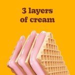 Bauducco Strawberry Wafer Cookies - 5 oz Pack