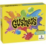 Tropical Fruit Gushers Snack Pack - 3 Count