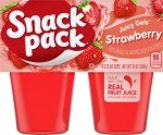 Strawberry Juicy Gel Snack Pack - 4 Count