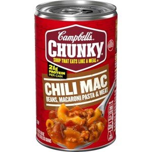 Campbell's Chunky Chili Mac Soup, 18.8 Oz
