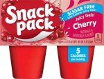 Sugar Free Cherry Gels - 4 Pack Cups