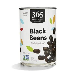 Whole Foods Market Unsalted Black Beans, 15 oz