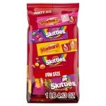 Skittles and Starburst Fun Size Candy Mix