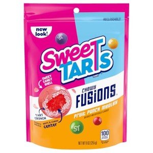 SweeTARTS Chewy Fusions Fruit Punch Candy 9oz