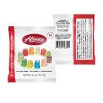 Gummy Bear Snack Packs - 12 Flavors, 50 Count