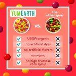 YumEarth Organic Chewy Candy Packs - Allergy Friendly