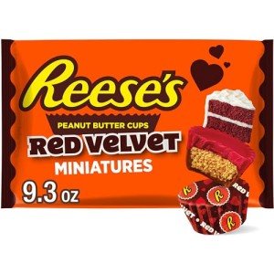REESE'S Miniatures Milk Chocolate & Red Velvet Cups