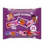 Valentine's Assorted Chocolate Snack Bag - 25 Pieces