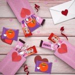 Valentine's Assorted Chocolate Snack Bag - 25 Pieces