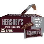 HERSHEY'S Milk Chocolate Snack Size Candy Bars