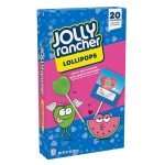 JOLLY RANCHER Valentine's Fruit Lollipop Box, 20 Count