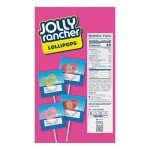 JOLLY RANCHER Valentine's Fruit Lollipop Box, 20 Count