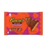REESE'S Milk Chocolate Peanut Butter Hearts - 6 Pack